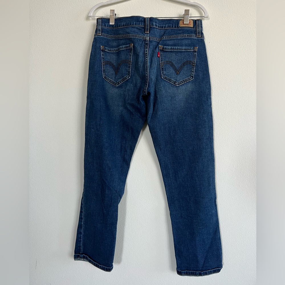 Levi’s - Boyfriend 513 Blue Jeans - Size 3 - Picture 2 of 3